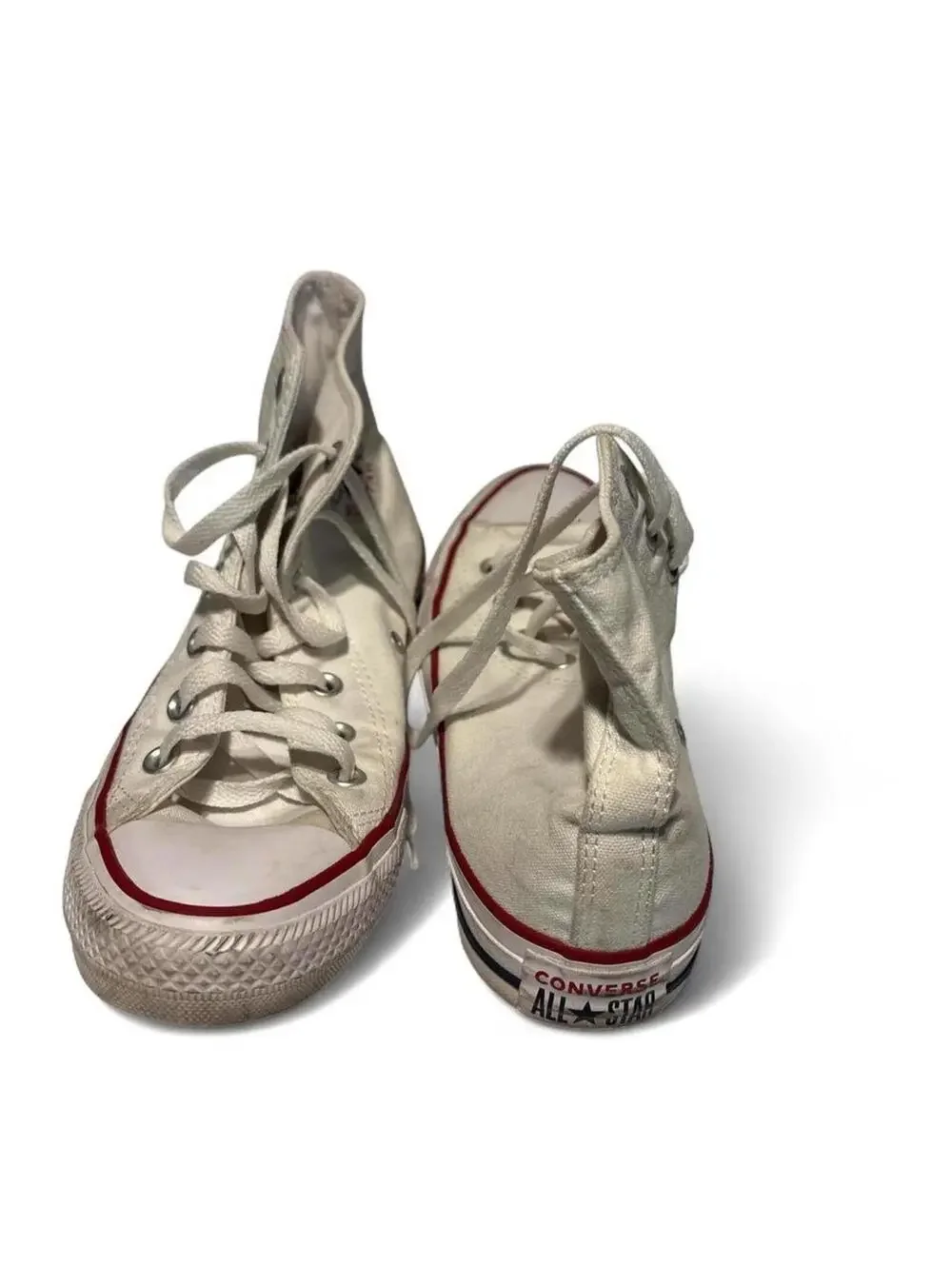 Converse Women's White Trainer - Picture 2 of 8